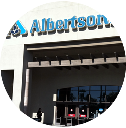 Albertson's store window tinting service